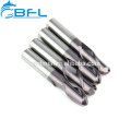 Herramienta de corte CNC BFL Fresa de carburo sólido Nariz End Mill Fresa